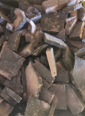 黄土女女土特产异食癖烟熏胶泥土条半灶烟熏胶泥块胶泥月饼棒