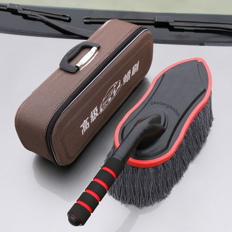 擦车汽车纯棉蜡刷拖把油掸子除灰尘洗车神器软毛蜡拖扫雪清洁用品