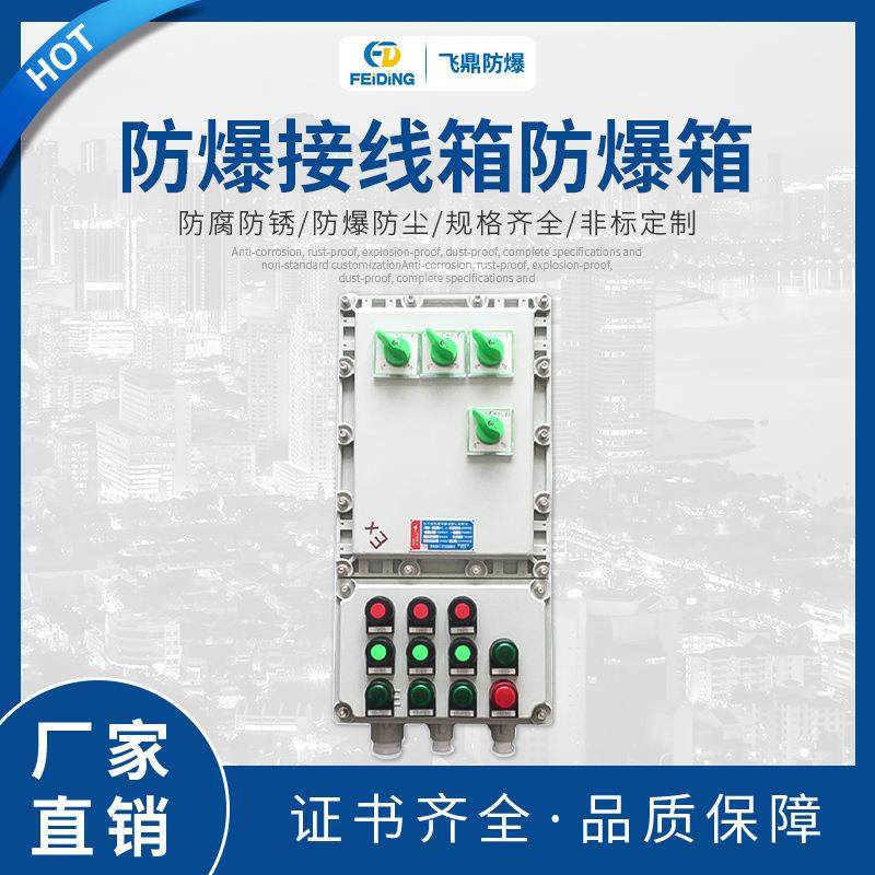 防爆接线箱不锈钢防爆箱防爆箱壳体防爆照明动力防爆配电箱