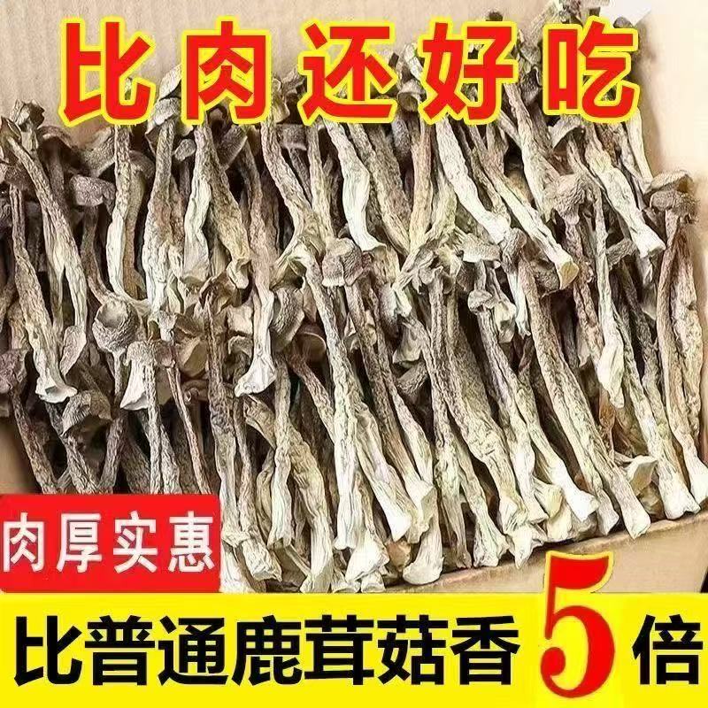 新鲜鹿茸菇干货特级鹿茸菌云南特产野生菌类煲汤脆姑蘑菇香菇官方