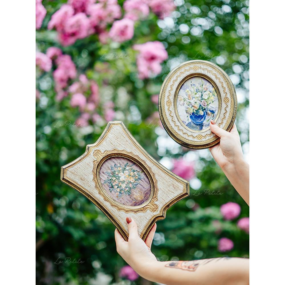 悦澜居覆古墙面装饰中古家用客厅沙发背景墙玄关卧室壁饰创意画框