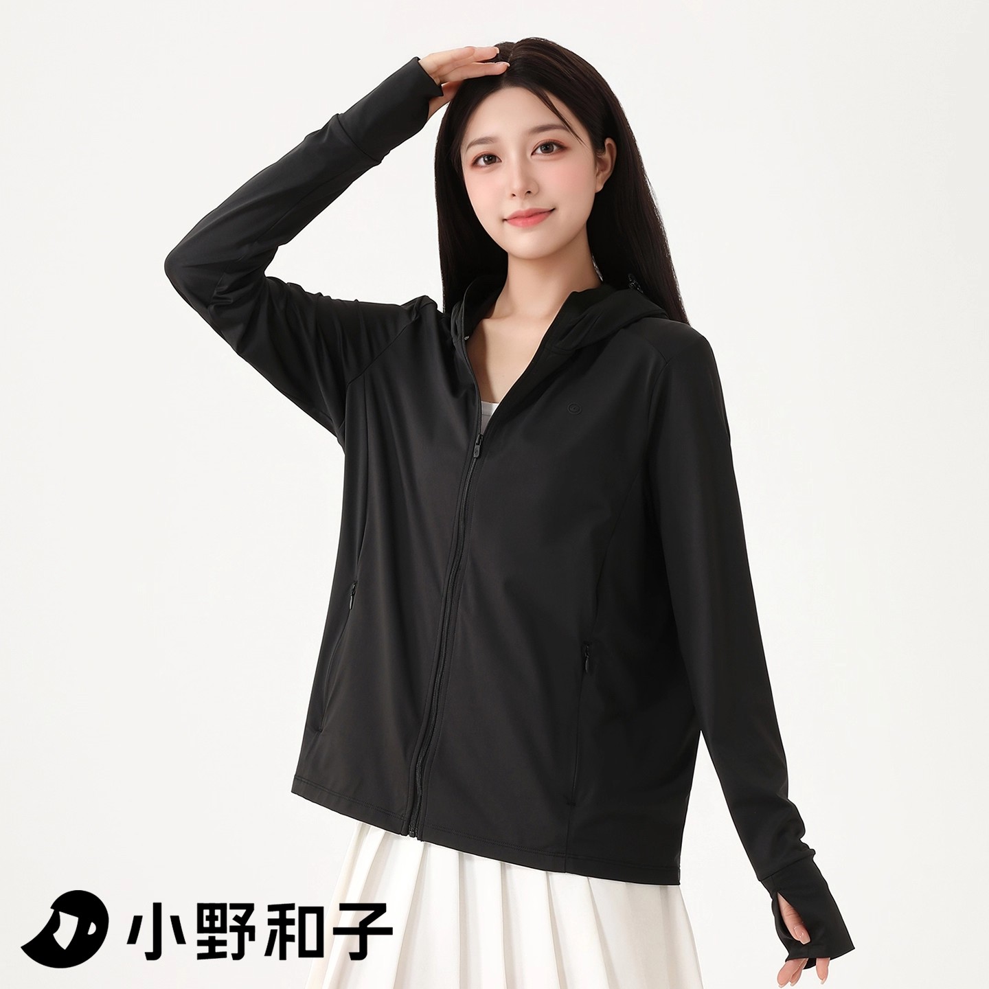【周翊然同款】小野和子宽松防晒衣女2025新款外套防晒服防紫外线