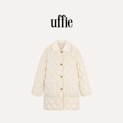 UFFIE于绘 小雪糕 毛领饰A摆鹅绒服