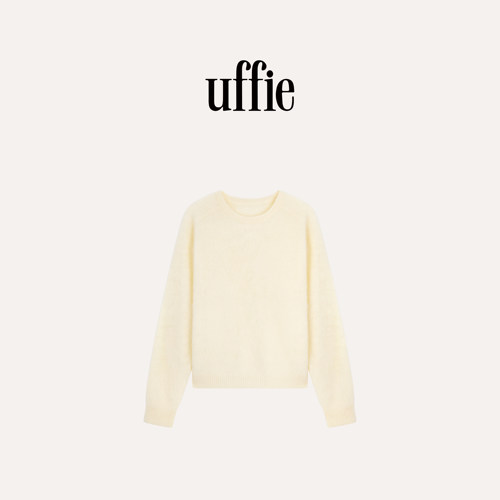 UFFIE于绘 奶黄芝士 山羊绒针织毛衣
