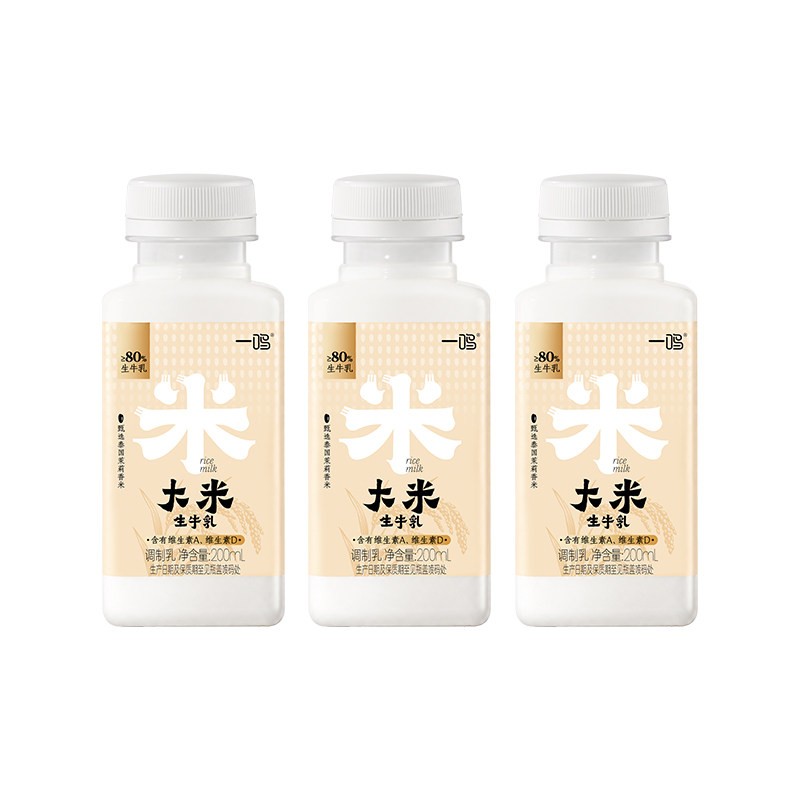 一鸣真鲜茉莉香米乳低温醇厚