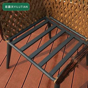 藤编沙发庭院花园客厅铁艺桌椅休闲藤椅 室外阳台藤椅组合套装