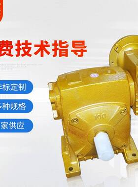 WPEDS蜗轮蜗杆减速机两级两段涡轮涡杆减速机大速比蜗轮减速器