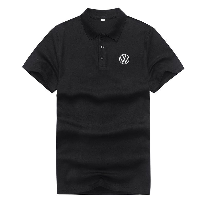 夏季一汽大众工作服男装短袖T恤上衣4s店工装售后维修厂服Polo衫