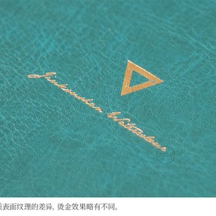 九口山25%棉300g中粗纹四面封胶写生本速写本PU皮水彩本 32开