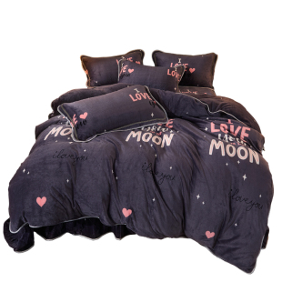 珊瑚绒被套单件冬天加厚保暖法兰绒200x230被罩双面加毛绒1.5被单