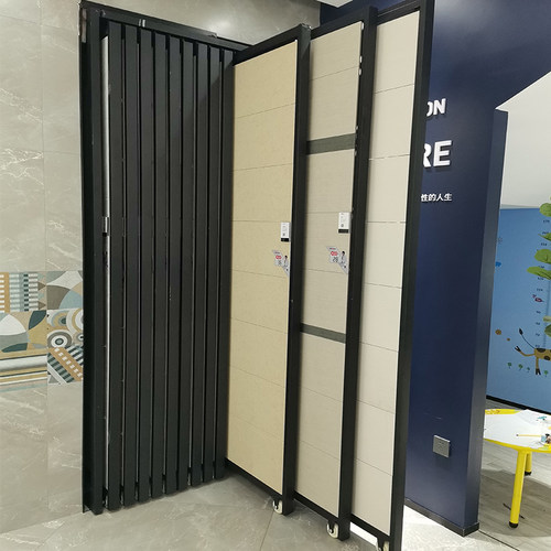 瓷砖抽拉展架推拉 陶瓷架子木地板样品展柜 木门铝扣板展示架