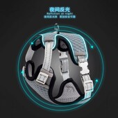 猫咪牵引绳胸背带背心式 家用宠物专用防挣脱溜猫神器绳子栓猫链子