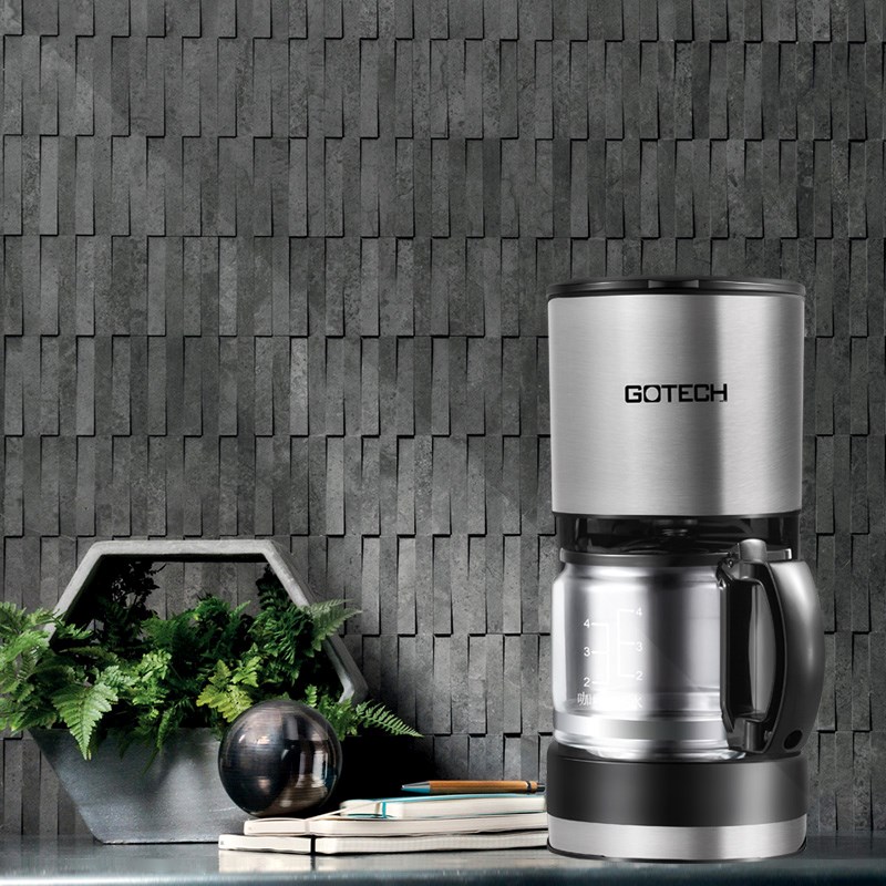 咖啡机家用全自动办公滴漏美式咖啡壶煮泡茶迷你保温高泰 CM6669M