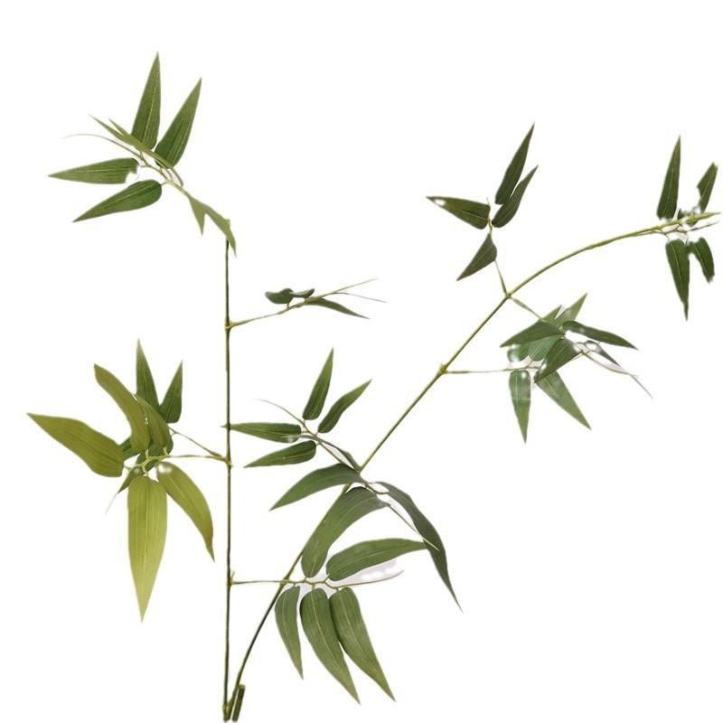 簕竹枝仿真竹子竹叶假花