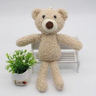 口袋泰迪小熊日韩儿童可爱卫衣公仔毛绒玩具男女挂件玩具新款可爱