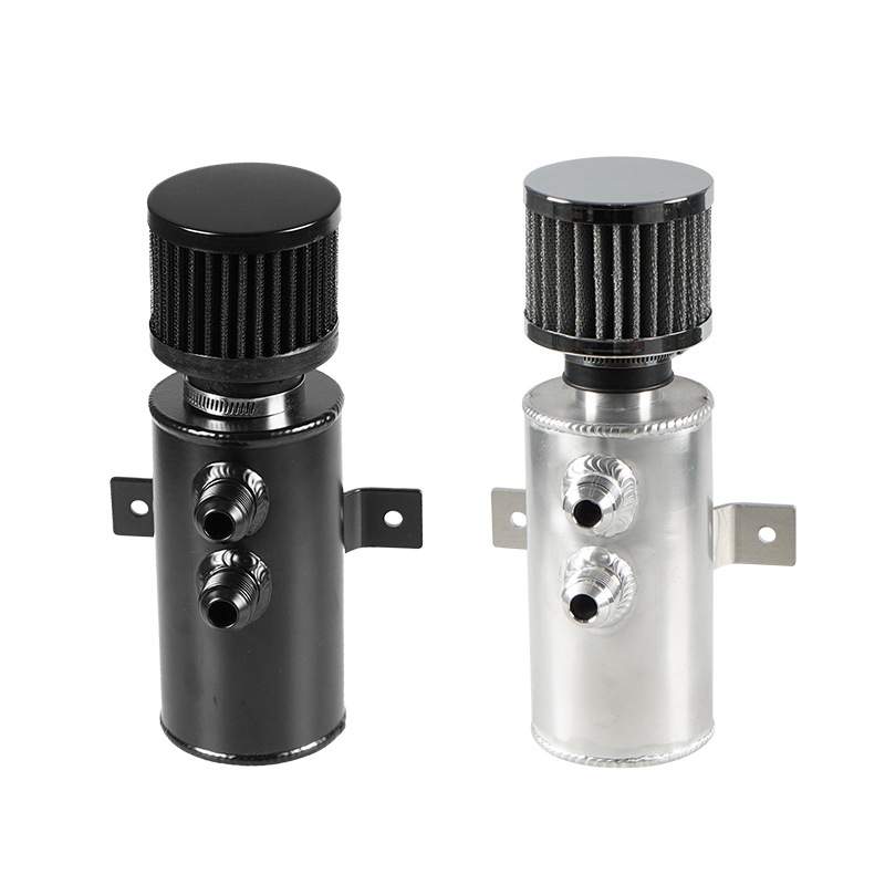 【热销】汽车改装机油透气壶750ml带空滤机油壶 配AN10接头