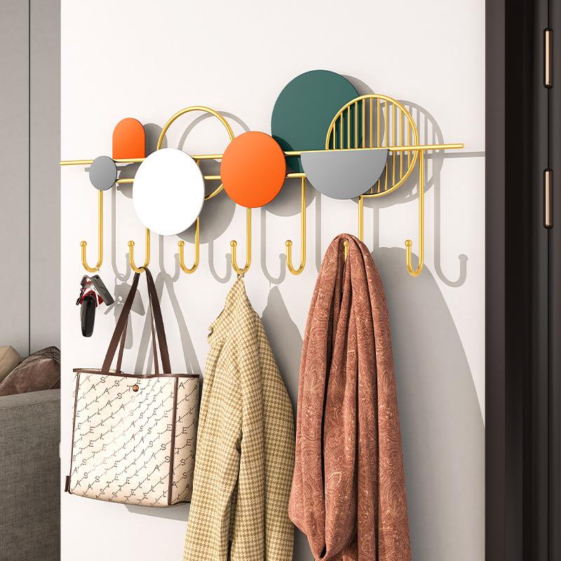 入户门墙壁挂钩进门门后玄关衣帽钩创意衣服挂衣钩挂衣架壁挂墙上