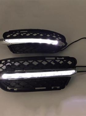 适用于09-12年奔驰W221S300S500S350S600LED日间行车灯改装
