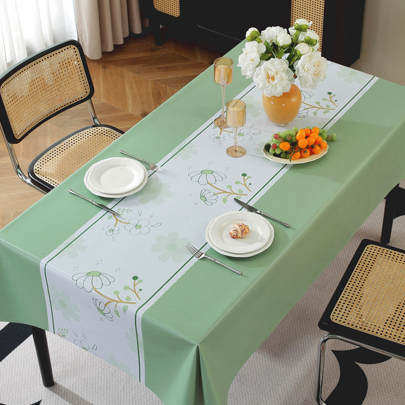 PVC防水防油防烫免洗家用长方形简约ins风高档盖布餐垫加厚餐桌布,居家布艺,桌布,淘宝优惠券,粉丝福利购,淘宝优惠卷