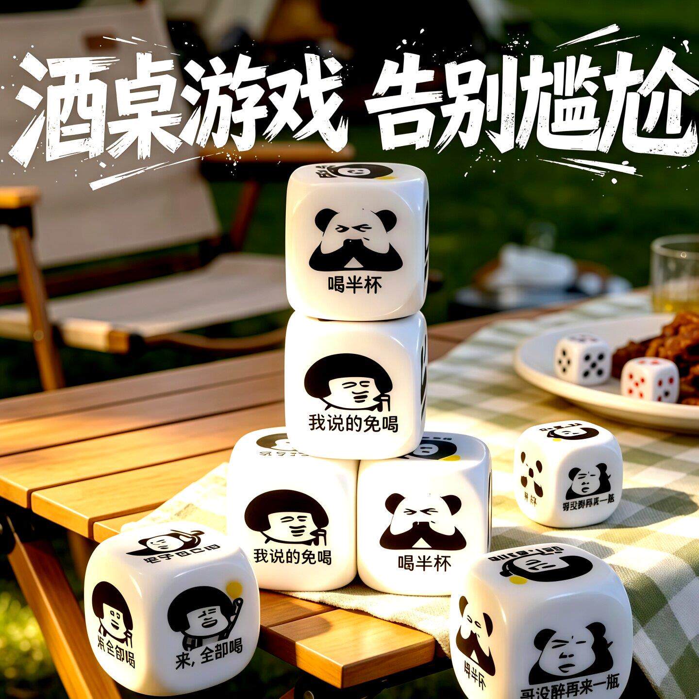 大号喝酒剧本色子KTV酒吧整蛊