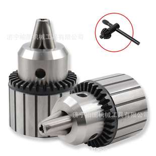 16扳手式 B18手紧自锁钻夹头1 16重型中型b16 飞机钻夹头加硬