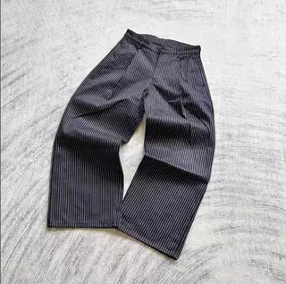 thumbnail for ely red border cloth black and white stripe (BP) customized