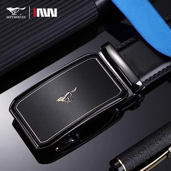 七匹狼时尚正品真皮男款皮带男士新款腰带送老公朋友裤腰带礼物wo