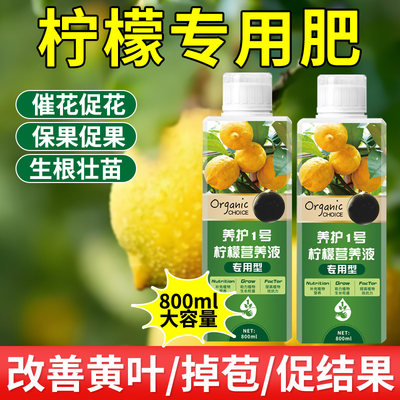 柠檬树专用营养液香水柠檬果树