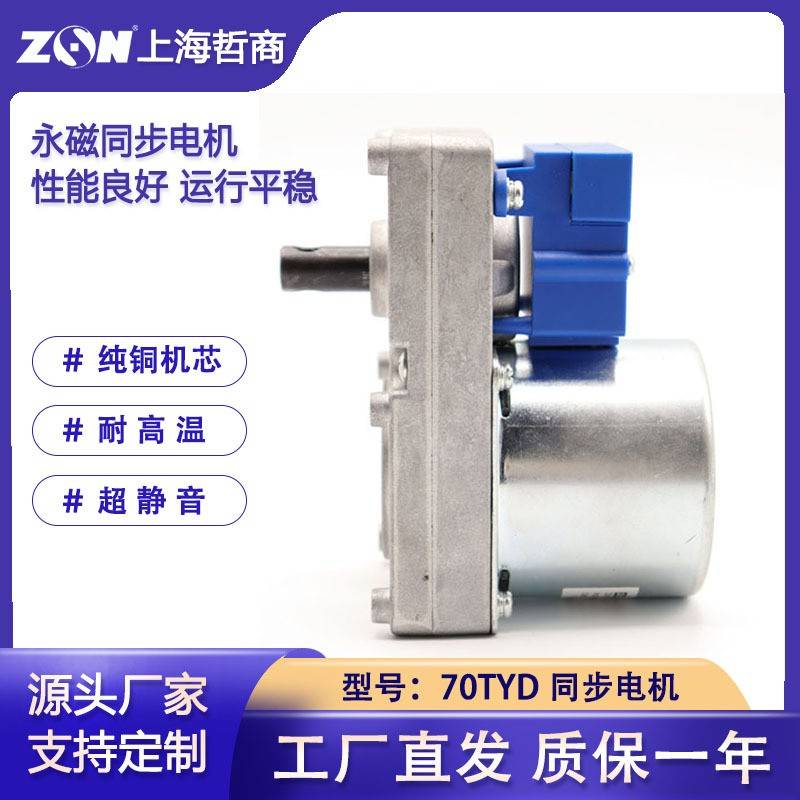 ZSM70-122-5R同步电机颗粒兰炭送料大扭矩旋转烤鸡土耳其烤肉易暖