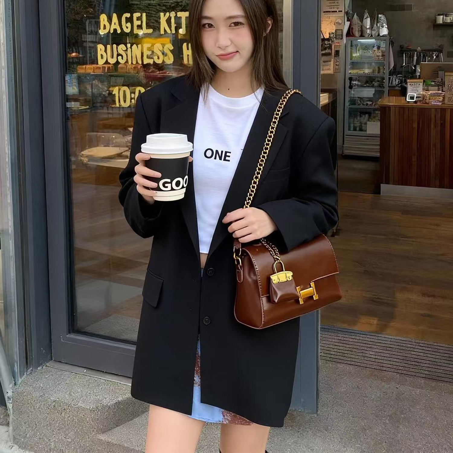 DUZI轻奢小众设计小方包