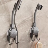 吸盘花洒支架淋浴喷头底座儿童可移动调节浴室家用固定神器免打孔