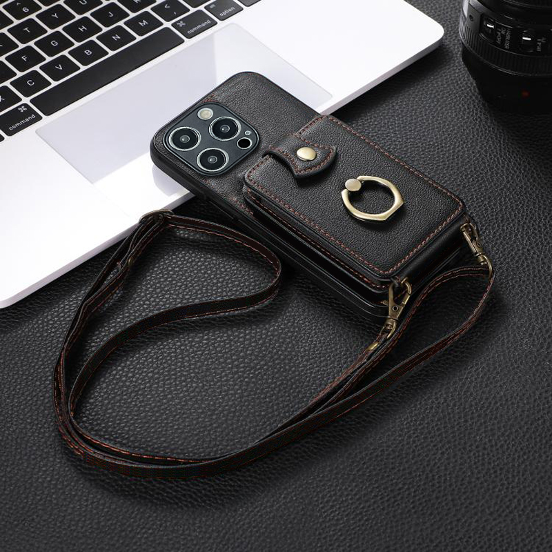 情侣兔适用于华为MateX5手机套折叠屏X3零钱包vs2插卡套X2高级感XS欧美MateXs保护套斜跨绳X3典藏版门禁卡创