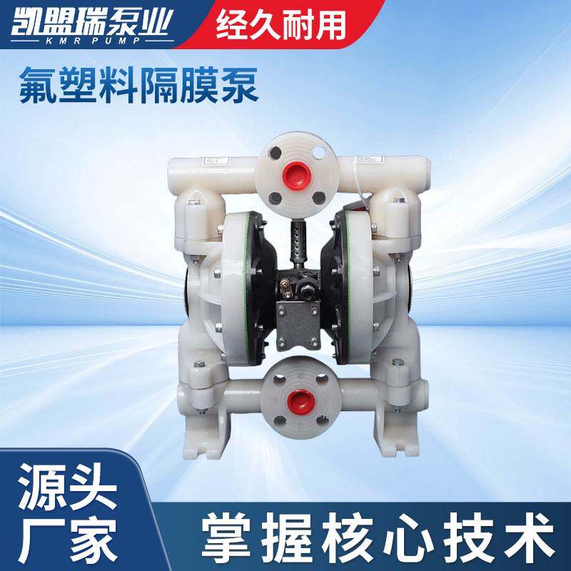 厂家生产DN25PVDF氟塑料隔膜泵溶剂化BQG100PVDF隔膜泵