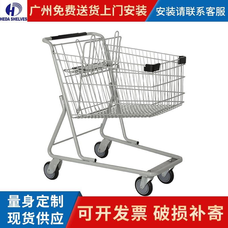 厂家超市购物车商场手推车便利店小区物业手拉车居家买菜车子