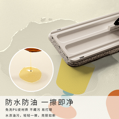 长方形厨房专用地垫防脏防油防污垫子l型防滑垫防水可擦免洗脚垫