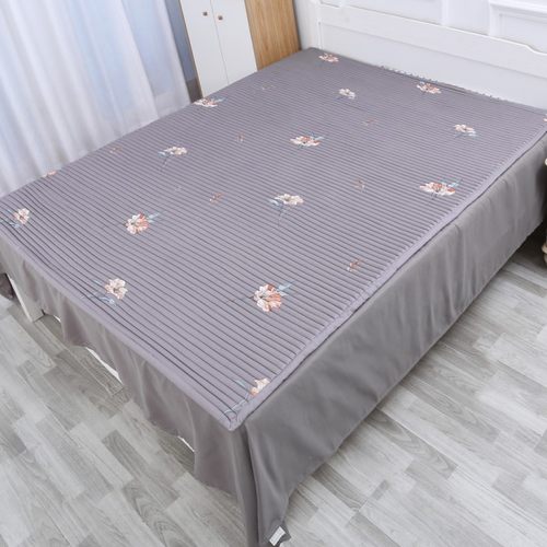 成人凉席蒙稷床垫决明子凉垫夏季透气纯棉席子米褥子宿舍1.8*2米