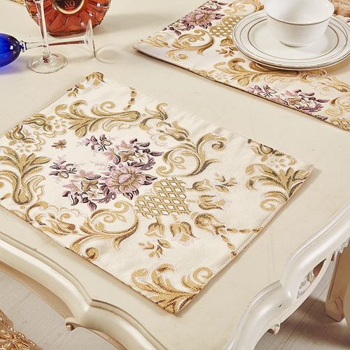 邦莱妍布艺 欧式餐桌垫杯垫花瓶垫盘垫碗垫子布艺西餐隔热装饰垫