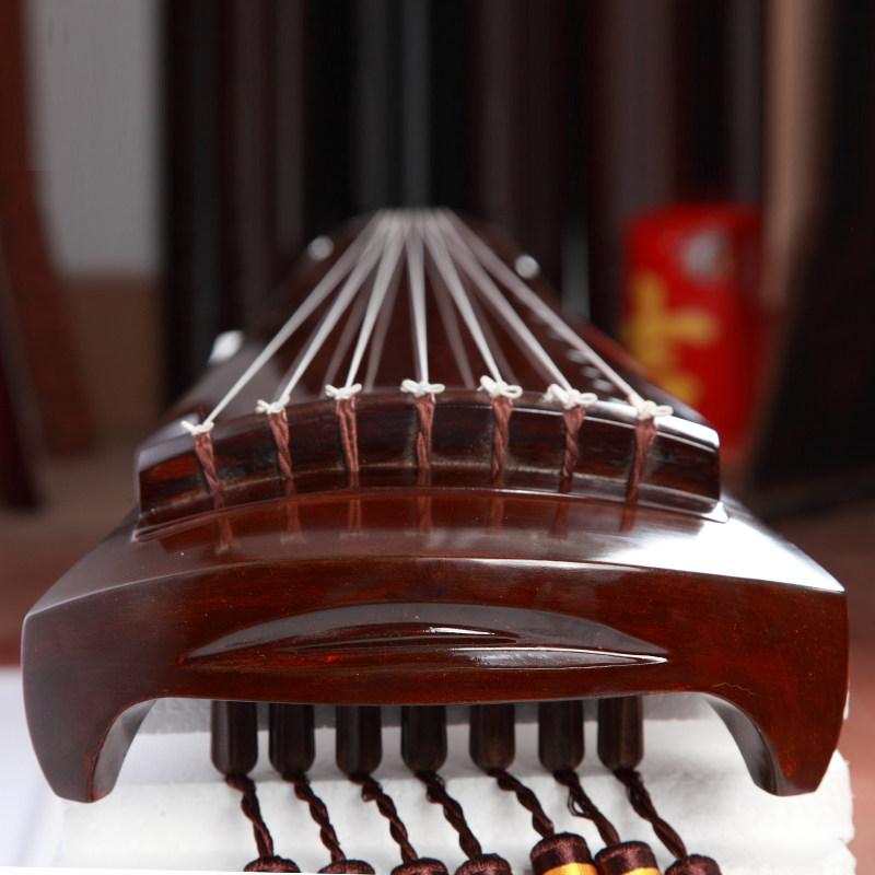 青山古琴伏羲式仲尼式老专业练习入门初级古琴七弦琴包邮