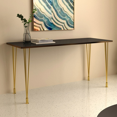 定制桌腿支架写字桌架茶几脚支撑腿吧台腿书桌桌子腿单根金属桌脚