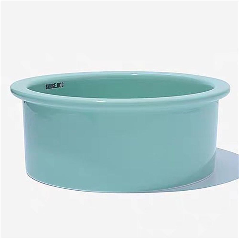 bd宠物碗猫咪陶瓷碗预防黑下巴狗狗水粮碗护颈防打翻可爱宠物食盆
