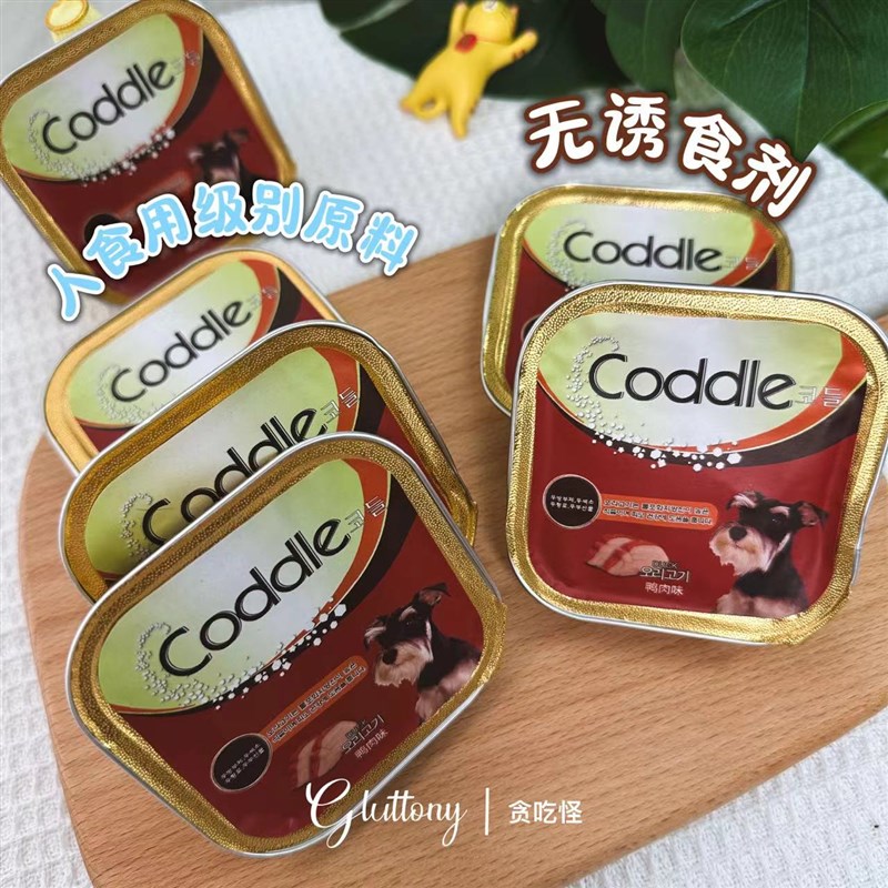 韩国miso寇迪狗狗零食罐头餐盒鸡肉鸭肉营养滋补犬用成犬幼犬通用