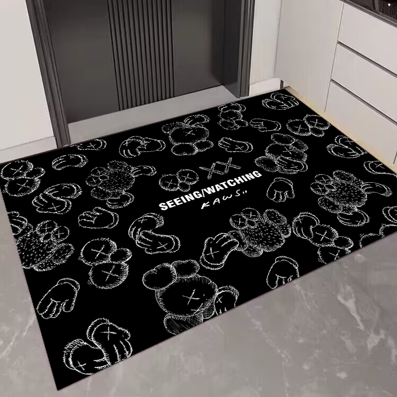 高级感入户门地垫门口耐脏脚垫门垫进门玄关地毯防滑可擦免洗裁剪