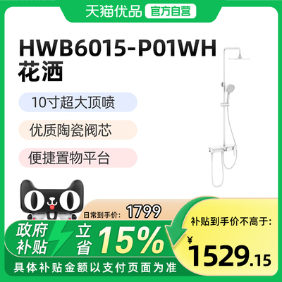 惠达（HUIDA）HWB6015 淋浴器花洒 四出水磁吸喷枪（不包安装）