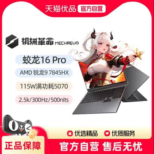 MECHREVO/机械革命 蛟龙16Pro 2025 R9-7845HX RTX5070独显 16英寸笔记本电脑电竞游戏本官方旗舰店