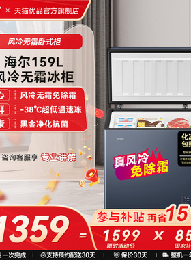 Haier/海尔 BC/BD-159WGHED 卧式冷柜