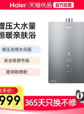 【精品】Haier/海尔 JSQ31-16FT5MAXFU1 燃气热水器