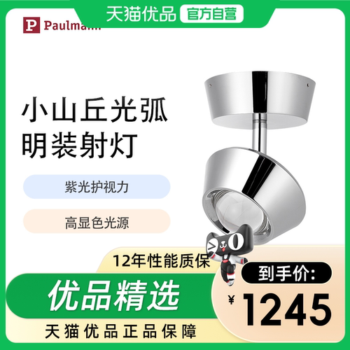 【新品】德国柏曼可调节小山丘射灯明装嵌入式洗墙筒灯PCL202012