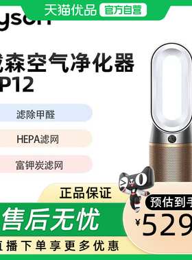 戴森DYSON HP12 空气净化器 兼具暖风扇 除甲醛除螨除尘除过敏原