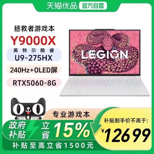 联想2025款拯救者Y9000X/RTX5060