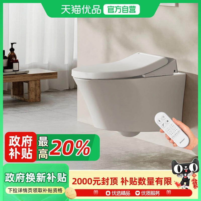 GEBERIT/吉博力飘瑞净壁挂座便器